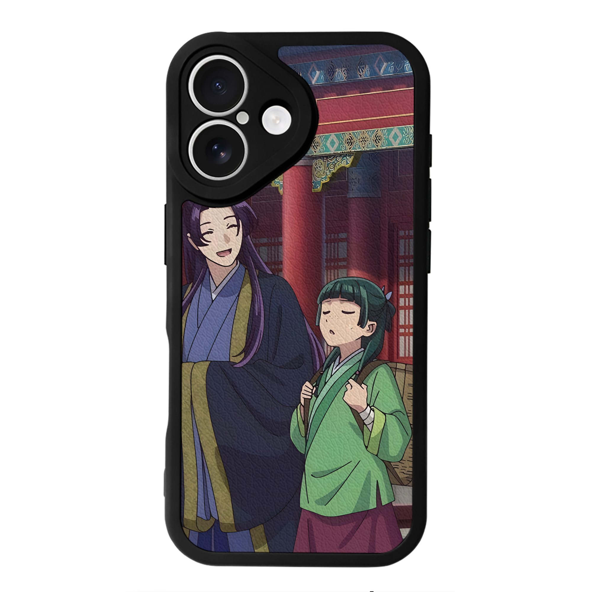 薬屋のひとりごと The Apothecary Diaries 【iPhone 16シリーズ対応】シリコンスマホケース（レザー調） 材質：シリコン